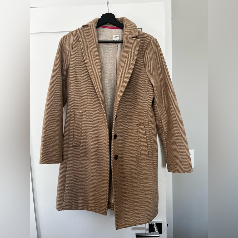 New J Crew Jacket-Herringbone pattern